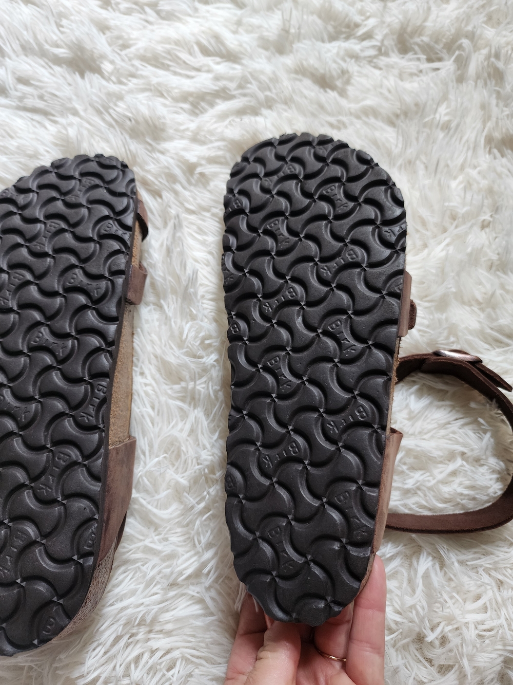 Birkenstock Brown Yara Leather *discontinued* Sandals - Picture 3 of 8